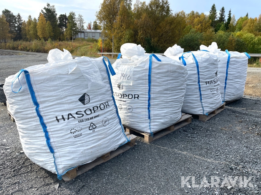 Hasopor   F60 (10-60mm) 4st säckar