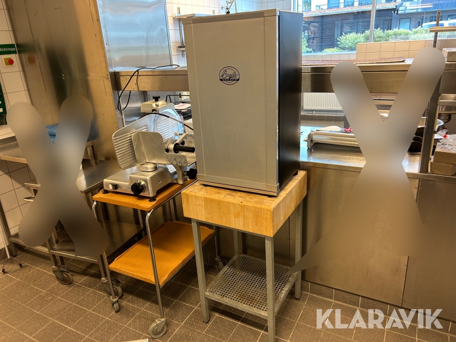 Rökeri & skärmaskin Bradley / F.I.A