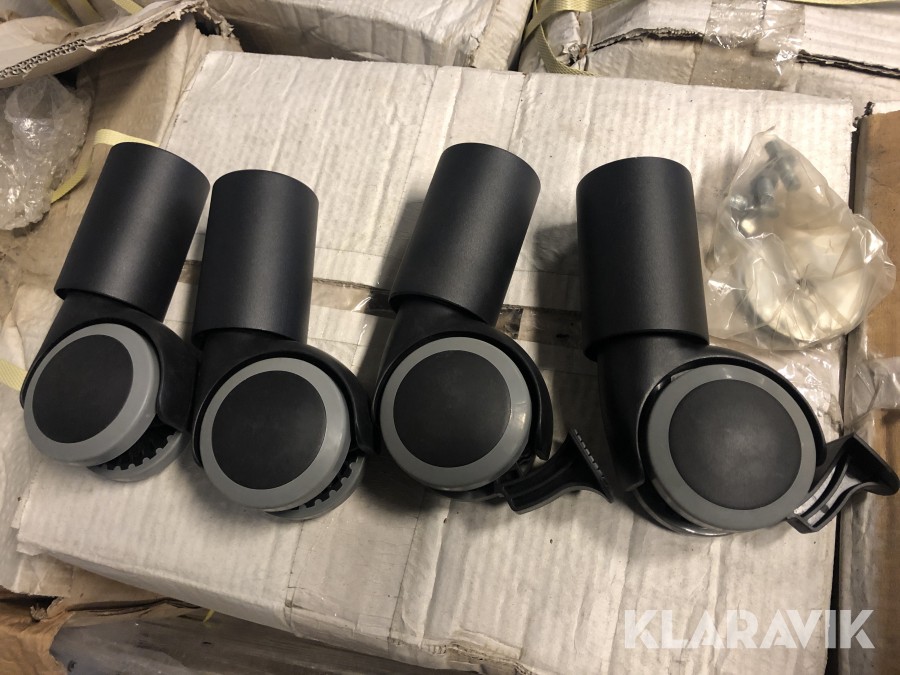 Sängben på hjul för 100st sängar