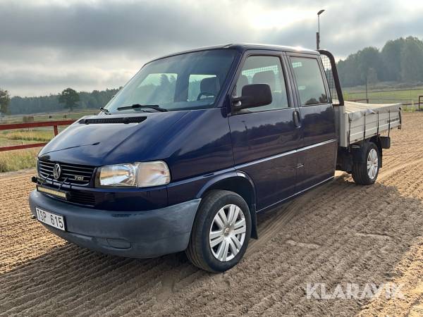 Pickup Volkswagen Transporter dubbelhytt 2.5TDI