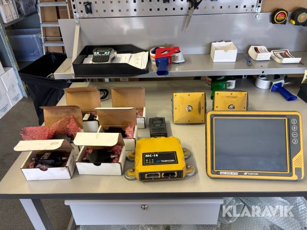 Grävsystem Topcon 3D-MC Komplett 3D med licens