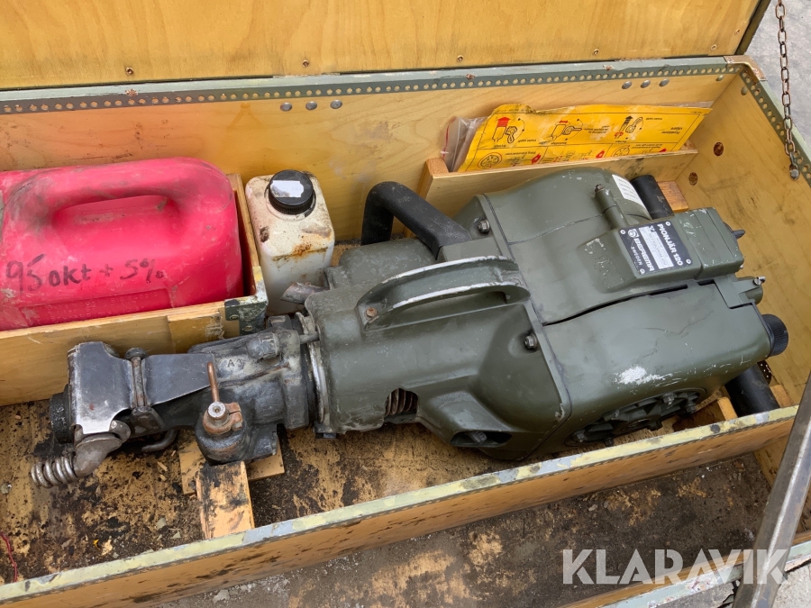 Bergborrmaskin Pionjär 120 + borr