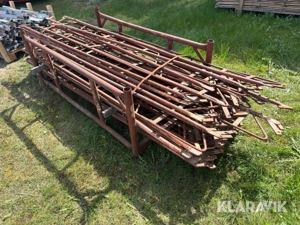 Ställningsmaterial Haki - Totalt en häck