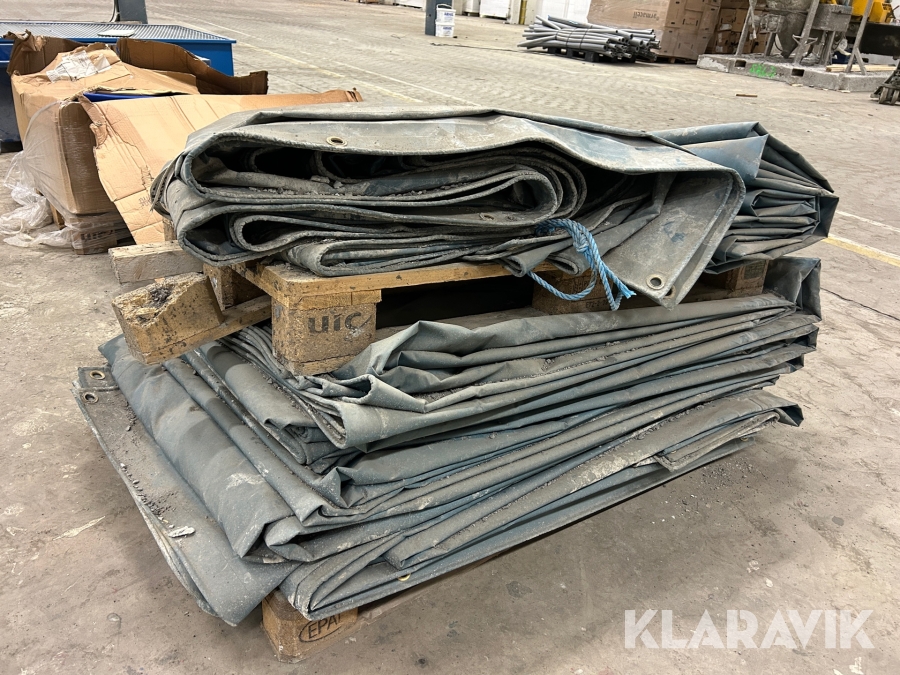 Lättpresenningar ca 6 st