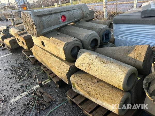 Lyktstolpsfundament ca 28 st