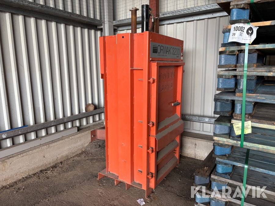 Fatpress/wellpapp press ORWAK 3200