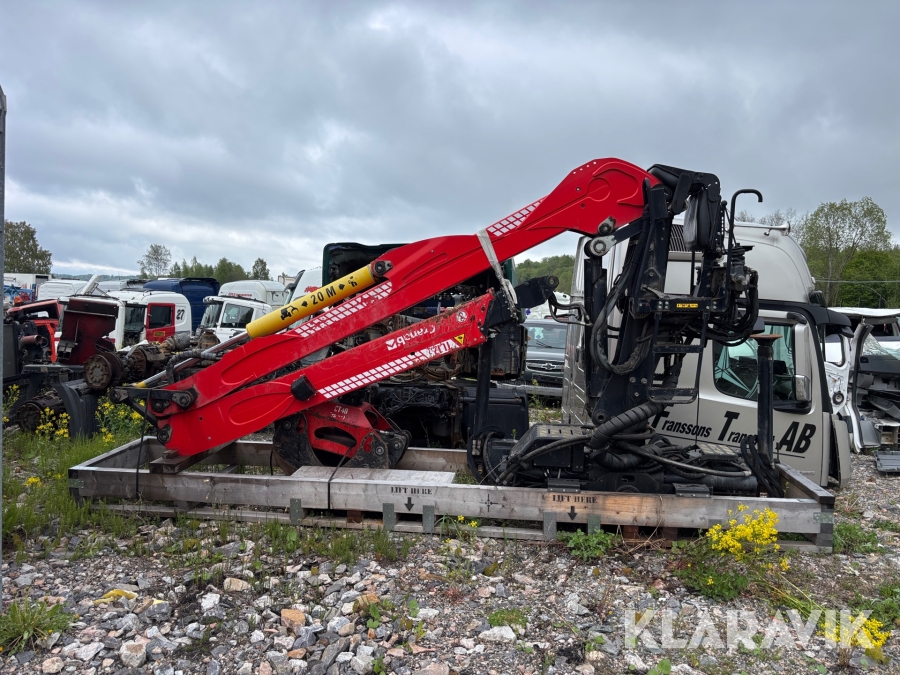 Timmerkran Cranab TL12.2 med grip