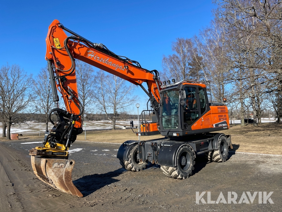 Grävmaskin Doosan DX160W-5