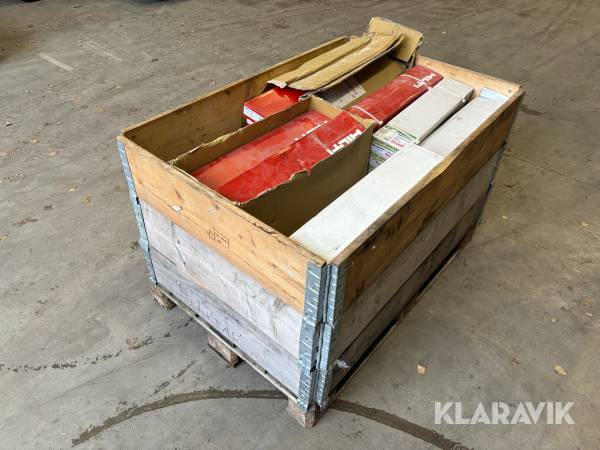 Bandad skruv Hilti / Grabber / Fix / VSB - Blandad pall