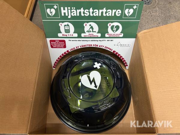 Förvaring för Hjärtstartare