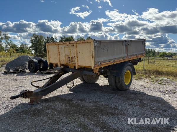 Entreprenadvagn Briab S 11T 105-40 med tipp