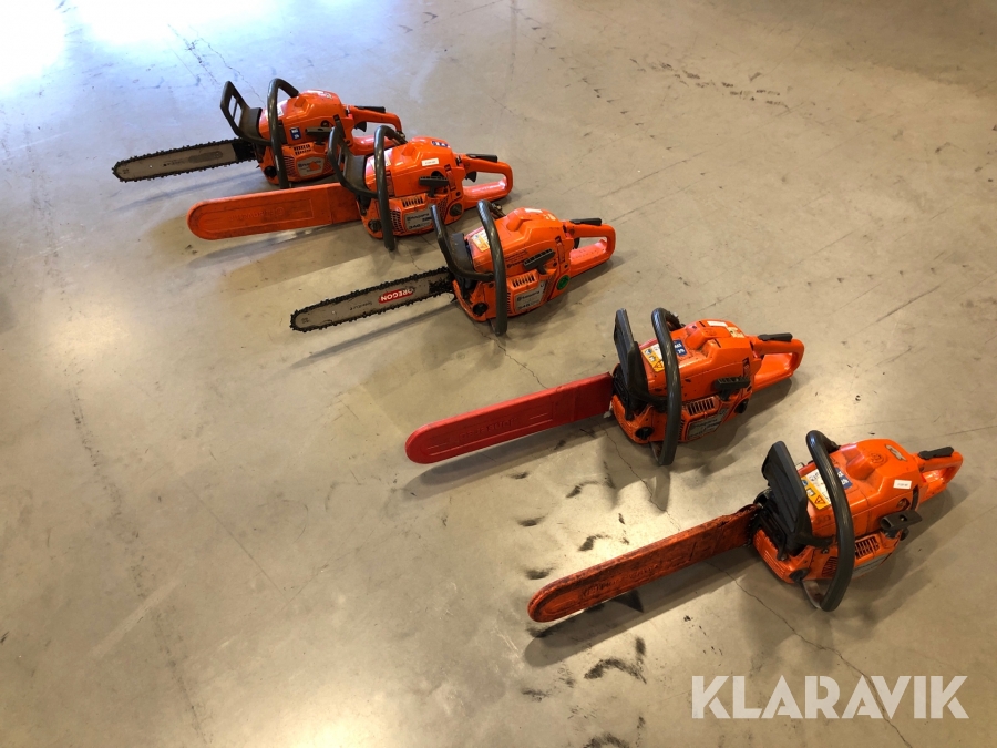 Motorsågar 5 st Husqvarna  346 XPG 