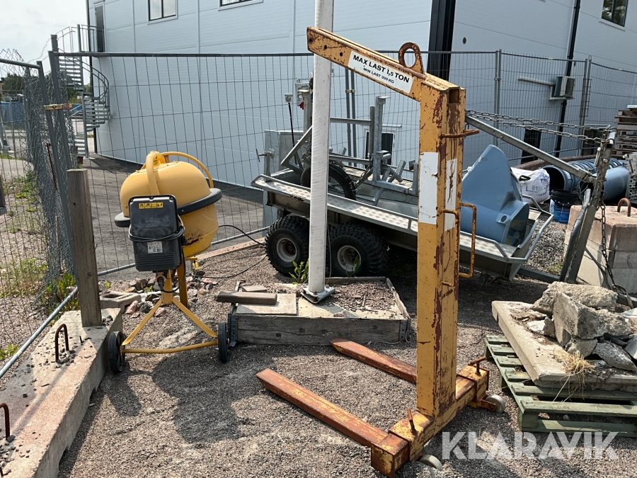 Pallyft till kran 1,5ton