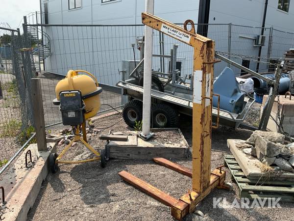 Pallyft till kran 1,5ton