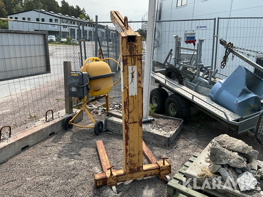 Pallyft till kran 1,5ton