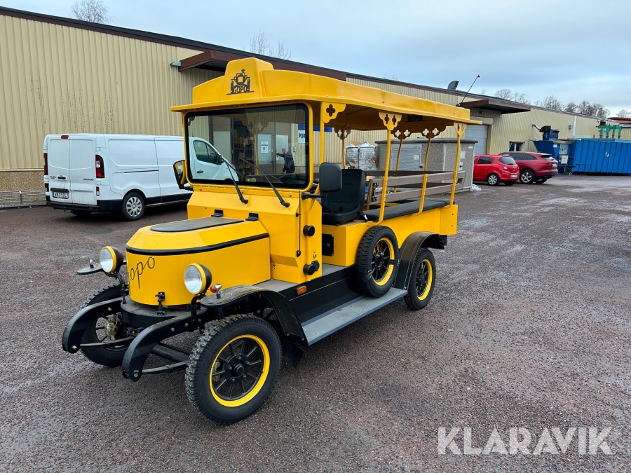 Parkvagn Gopo Taxi-E retro