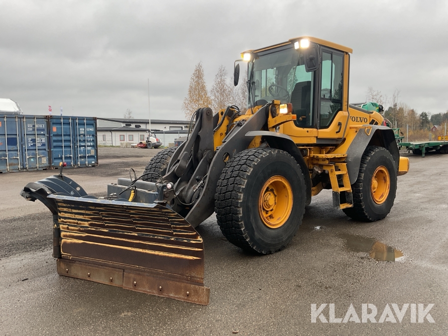 Hjullastare Volvo L60F med vikplog