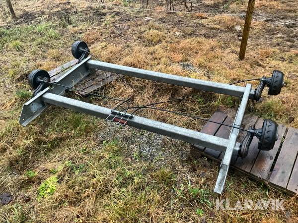 Bromsad axel Knott VGDB25M 2500kg