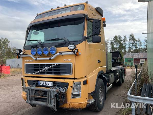 Lastbil Volvo FH12 460 med hydraulisk Laxolås inklusive tre st olika flak