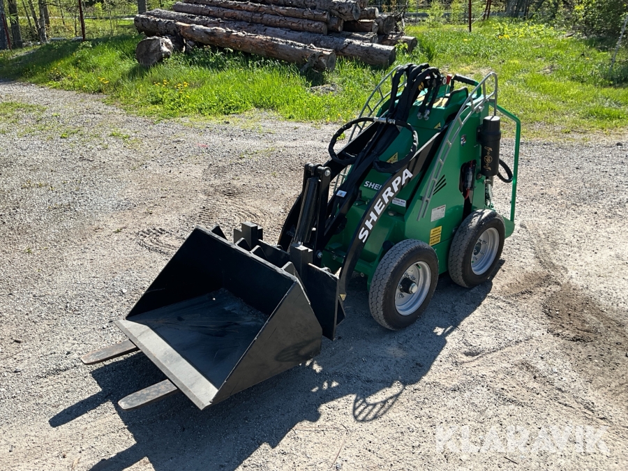 Minihjullastare Sherpa SH100E