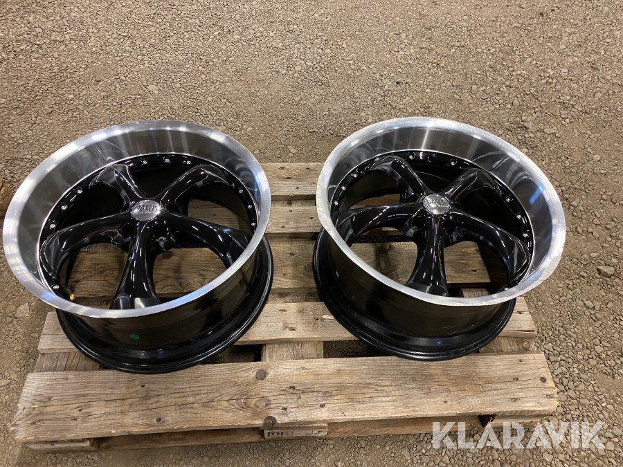 Fälgar 4 st Status alloy wheels 10”x20” & 8,5