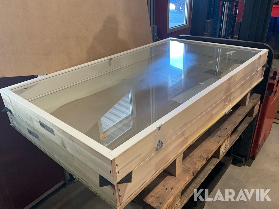 Innerfönster fasta 2st 14x80