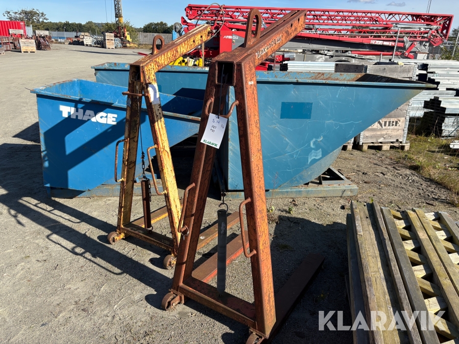 Lyftgafflar 2000 kg och 2500 kg