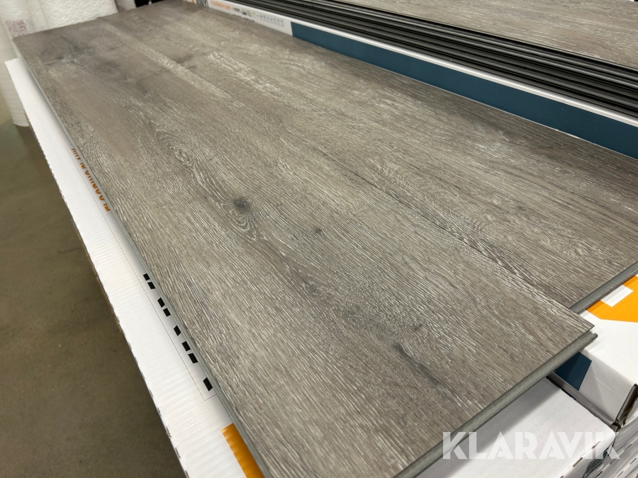 Vinylgolv RAW Oak Grey 40 st paket