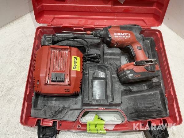 Skruvautomat batteri Hilti SD 5000 A22