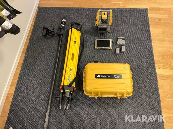 Totalstation Topcon GT602 med tillbehör