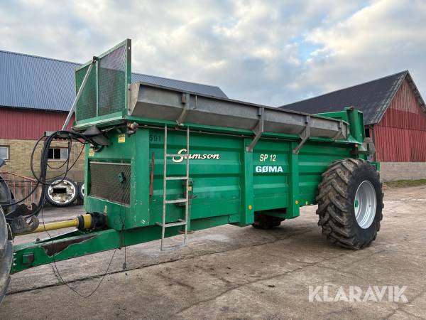 Gödselspridare Samson SP12 / SP15
