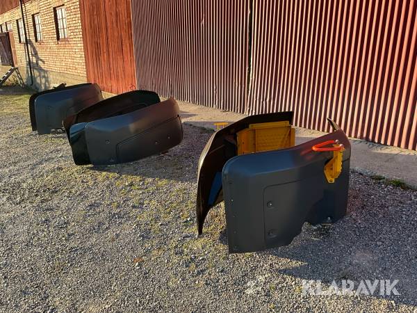 Skärmar till lastmaskin Volvo L60H kompletta