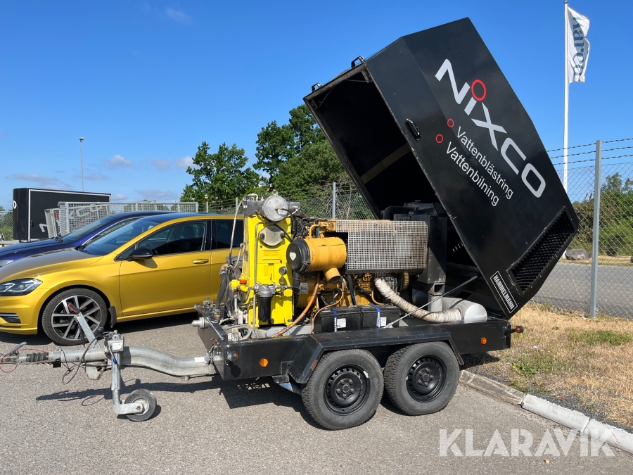 Vattenbilningsmaskin Hammelmann 2500bar