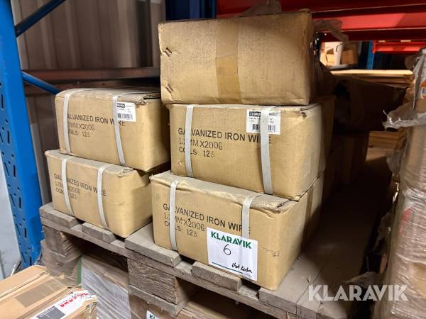 Najtråd Galvaniserad 1,7mm 1st pall