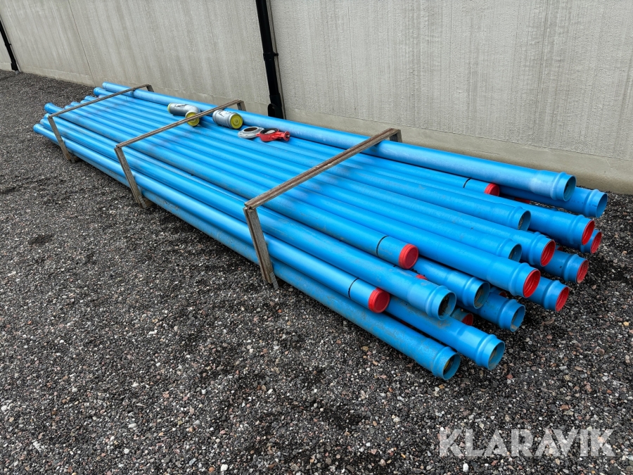 Bevattningsrör Pipelife PVC 110x4,2 mm - totalt 234 meter