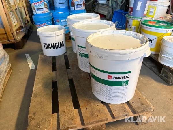 Blandade färger och material Foamglas PC56