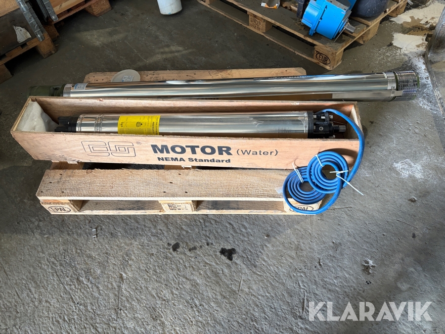 Elektrisk Pump EG / Mastra H6W38T-30  //  R150-ES-21 (vattenkyld)