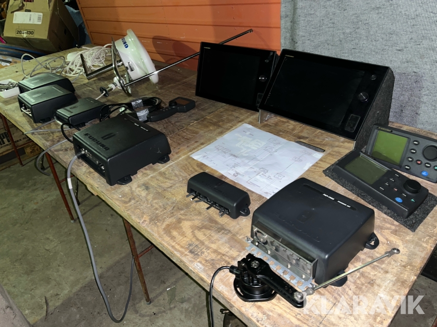 Navigationsutrustning till båt Furuno TZT