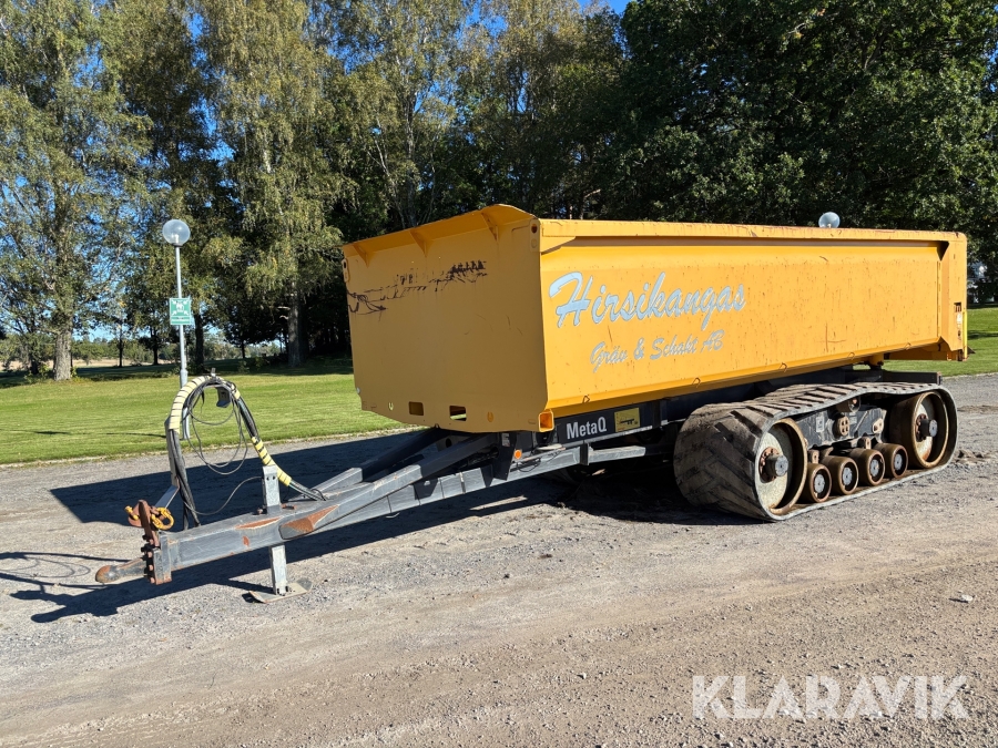 Bandgående schaktvagn Metsjö MetaQ 60 18,5 m3