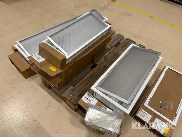 Led armaturer Glamox DLT RS(M) 1400hf-eb3 4st