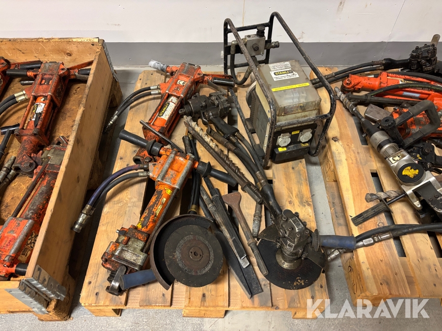 Hydrauliska handverktyg Stanley