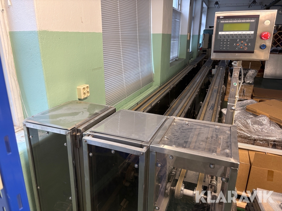 3st Transportband Case-Link med styrskåp