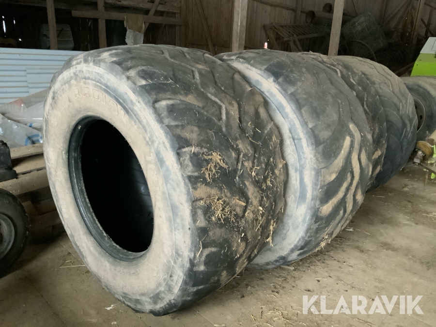 Entreprenaddäck Trelleborg Twin Radial 600/55R26.5 4st
