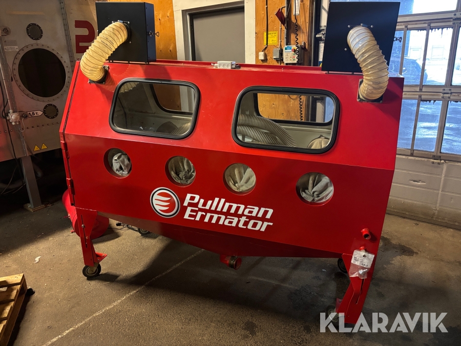 Blästerskåp Pullman Ermator CC1600
