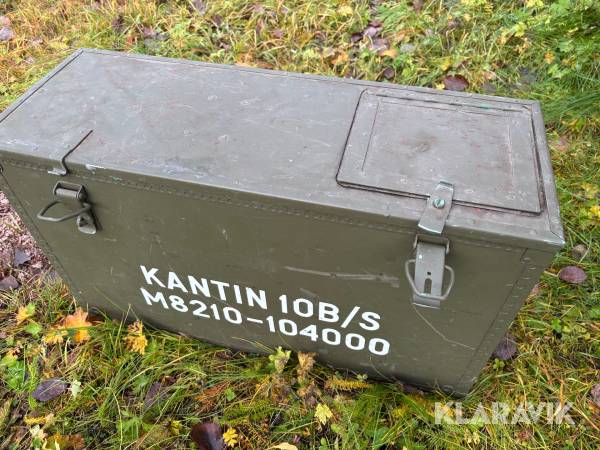 Kantinlåda 10B Militärt 8210-104119
