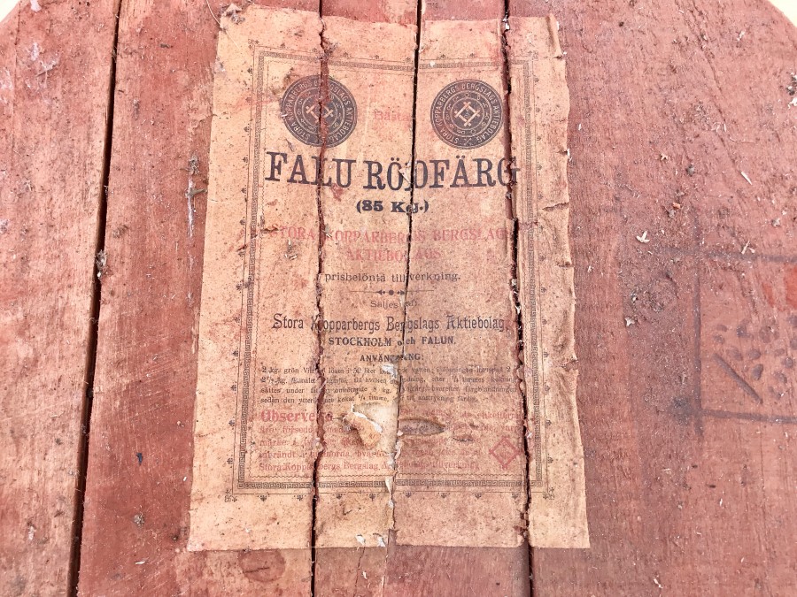 Falu rödfärg pigment 45 kg