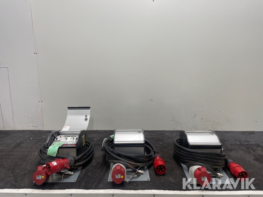 Motorvärmarcentraler Garo PT100