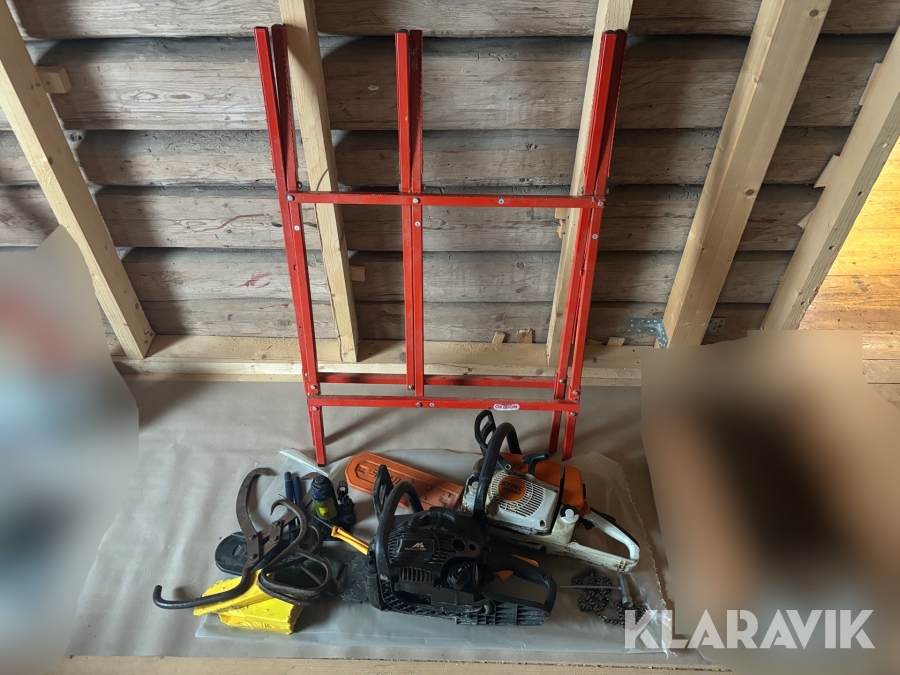 Motorsågar Mcculloch / Stihl med tillbehör