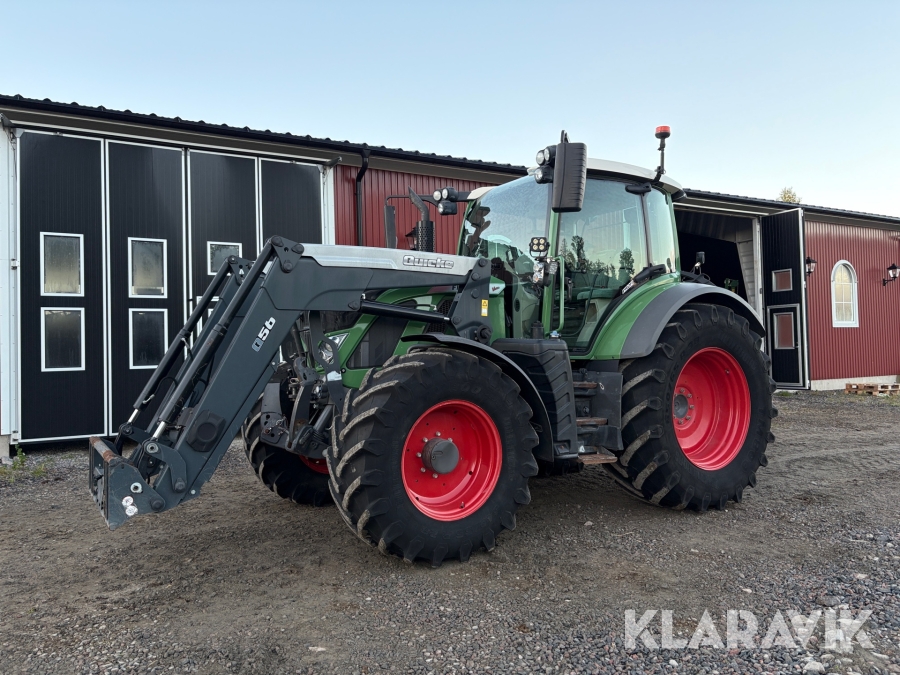 Traktor Fendt 516 Vario med lastare