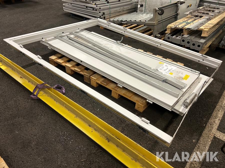 Ståldörr / dubbeldörr 18x24